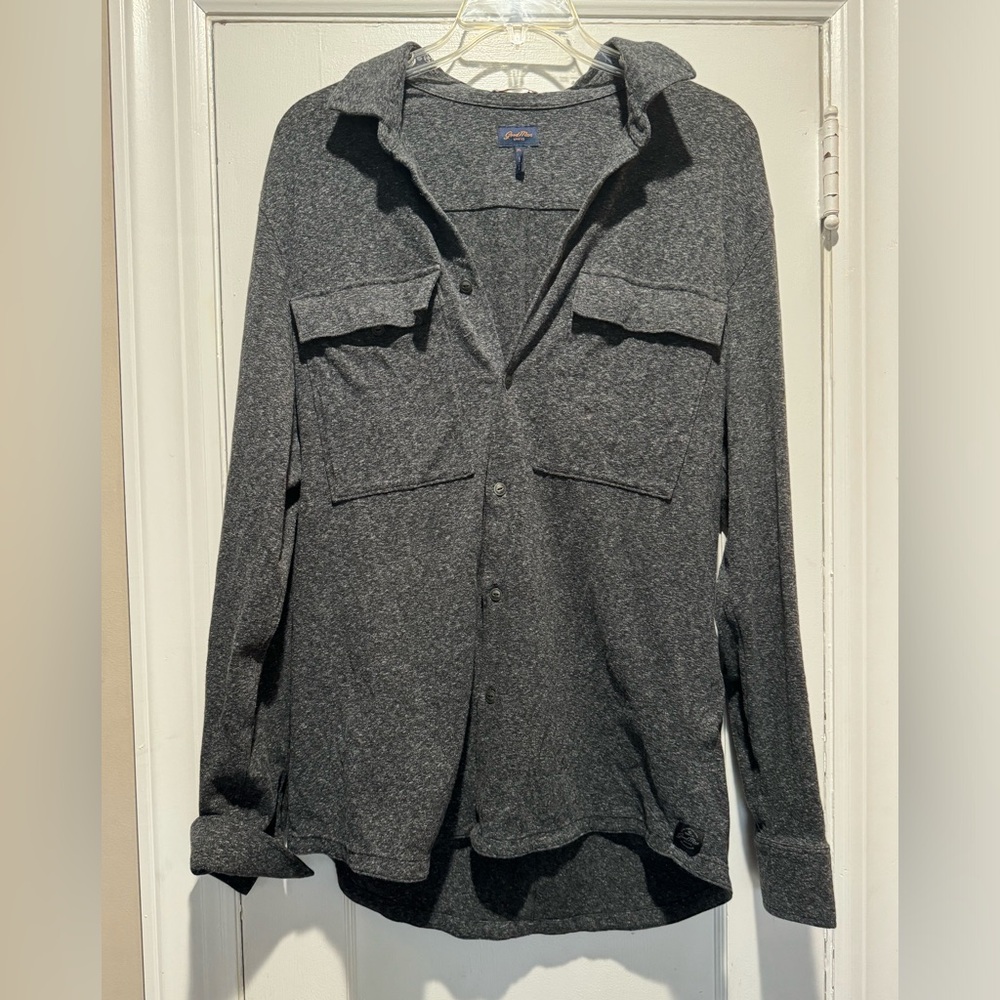 Good Man Brand star flex heather stadium shirt jacket - Picture 7 of 9
